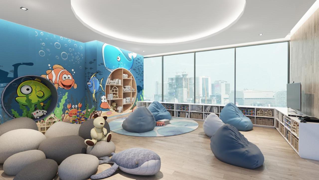 Somerset Rama 9 Бангкок Экстерьер фото Library