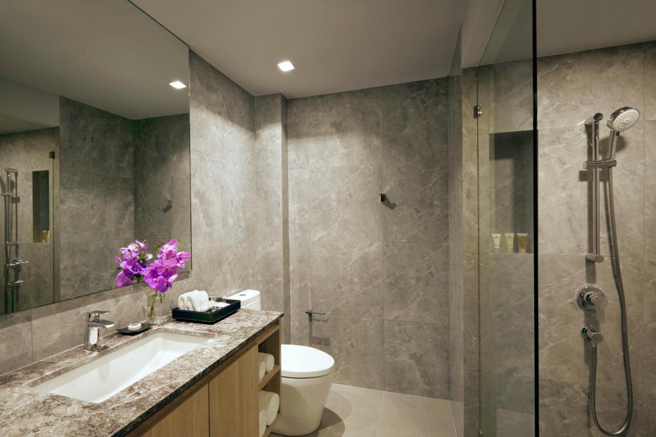 Somerset Rama 9 Бангкок Экстерьер фото Bathroom